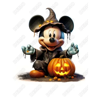 Halloween Mickey Mouse  DTF Iron on Transfer #8