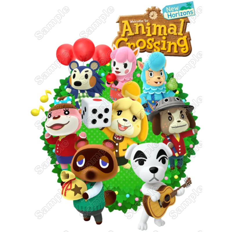 Animal Crossing  DTF Iron on Transfer  - Ready to Press  #1