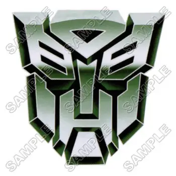 Autobot Logo  Transformers DTF Iron on Transfer - Ready to Press #11