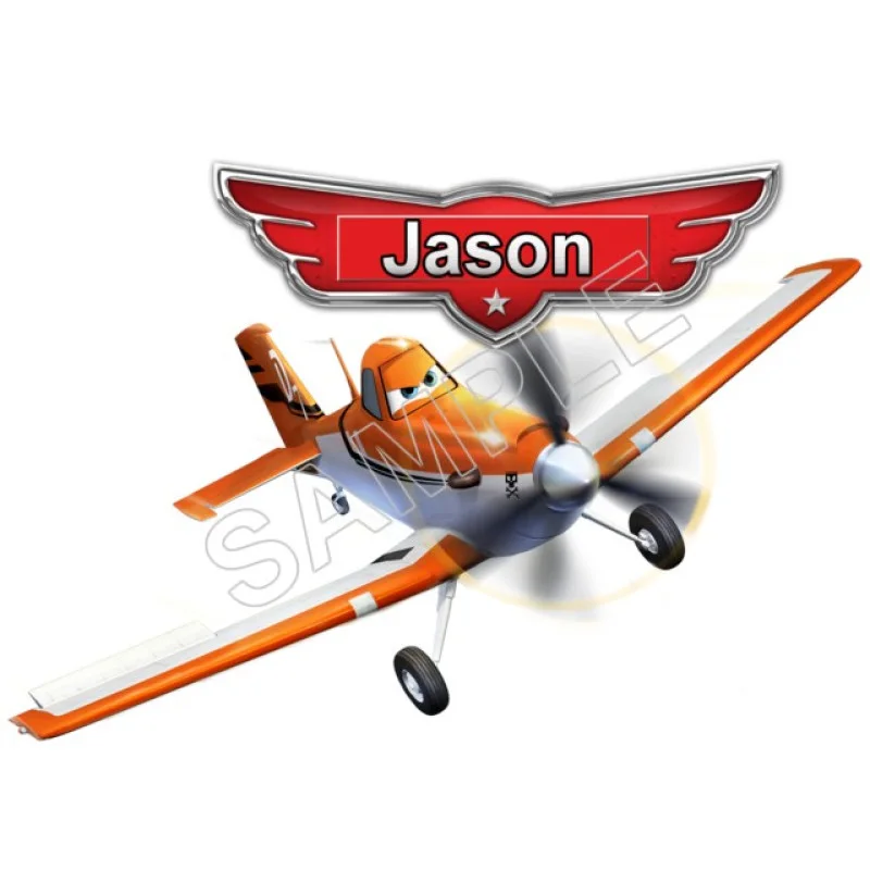 Disney Planes  Birthday  Personalized  Custom  DTF Iron on Transfer - Ready to Press #20