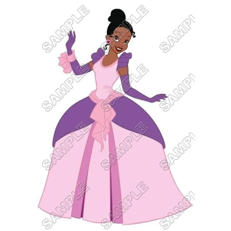 Disney Princess Tiana  DTF Iron on Transfer - Ready to Press #10