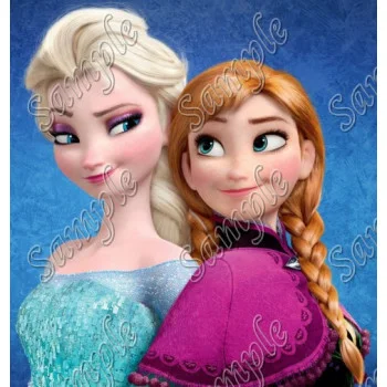 Frozen Elsa Anna  DTF Iron on Transfer  - Ready to Press  #46