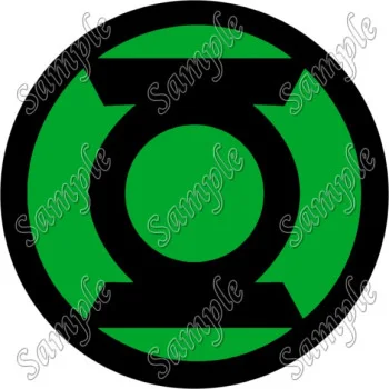 GREEN LANTERN LOGO DTF Iron on Transfer  - Ready to Press  #3