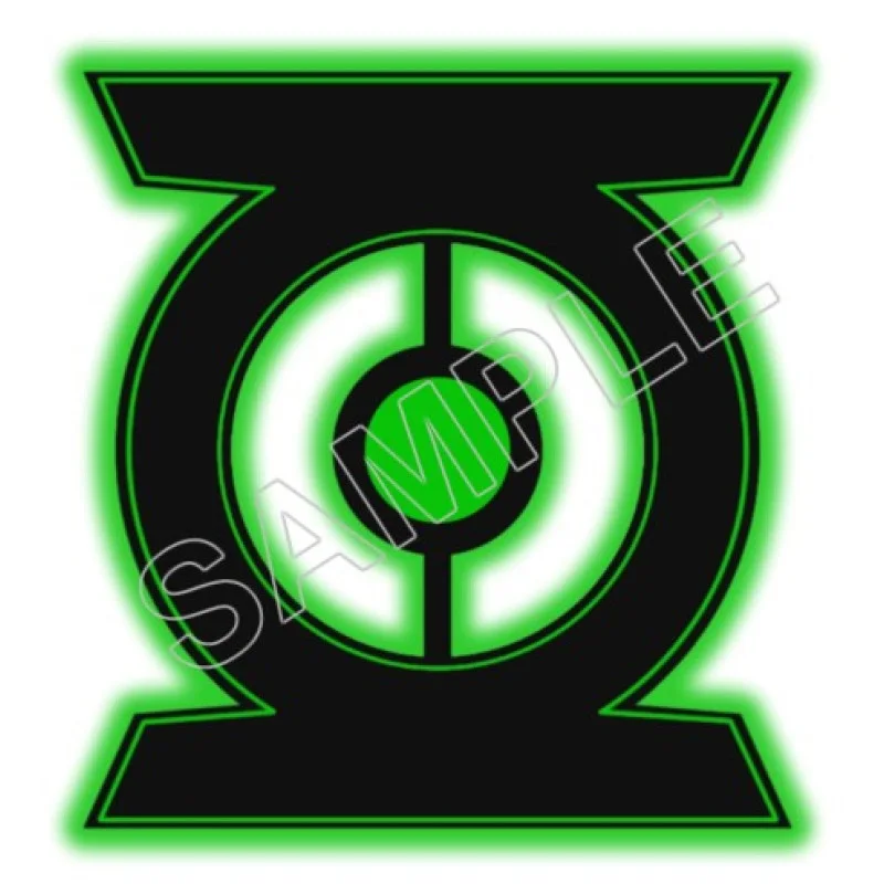 Green Lantern Logo  DTF Iron on Transfer - Ready to Press #2