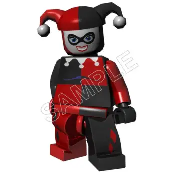 Lego Game Harley Quinn   Batman DTF Iron on Transfer  - Ready to Press  #7