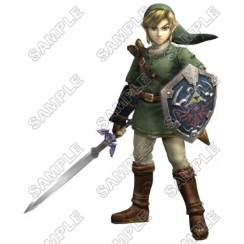 Link (The Legend of Zelda)  DTF Iron on Transfer - Ready to Press #2