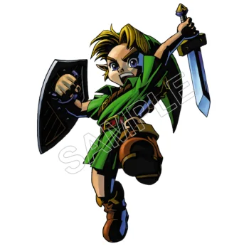 Link (The Legend of Zelda)  DTF Iron on Transfer - Ready to Press #6