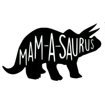 MaMasaurus  Iron On Transfer Vinyl HTV