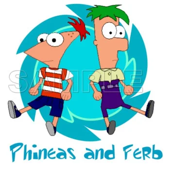 Phineas & Ferb DTF Iron on Transfer - Ready to Press #6