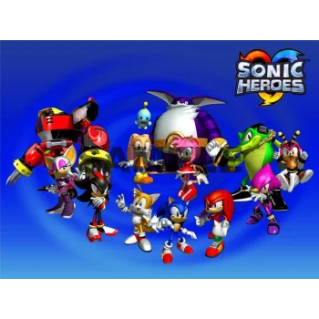 Sonic Heroes  DTF Iron on Transfer  - Ready to Press #48