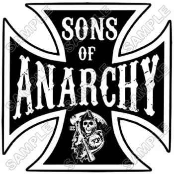 Sons of Anarchy  DTF Iron on Transfer - Ready to Press #1