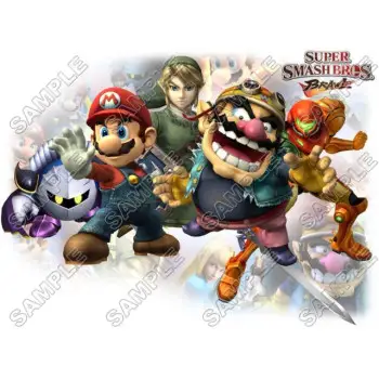 Super Smash Bros. DTF Iron on Transfer - Ready to Press #2