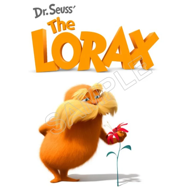 The Lorax DTF Iron on Transfer - Ready to Press #40