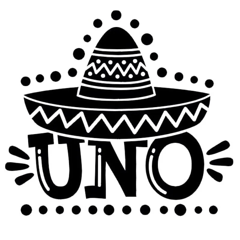 UNO Birthday  Iron On Transfer Vinyl HTV