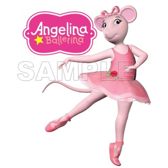 Angelina Ballerina  T Shirt Iron on Transfer    N1 (KRAFTYME.COM)