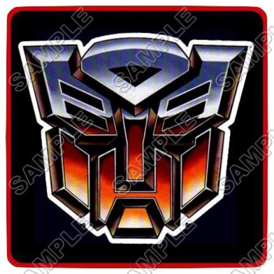 Autobot Logo  Transformers Heat Iron On Transfer for T shirts N10 (KRAFTYME.COM)