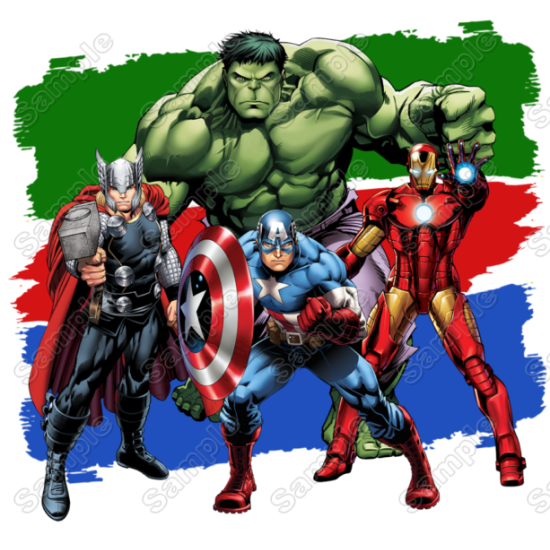 Avengers Heat Iron On Transfer for T shirts (KRAFTYME.COM)