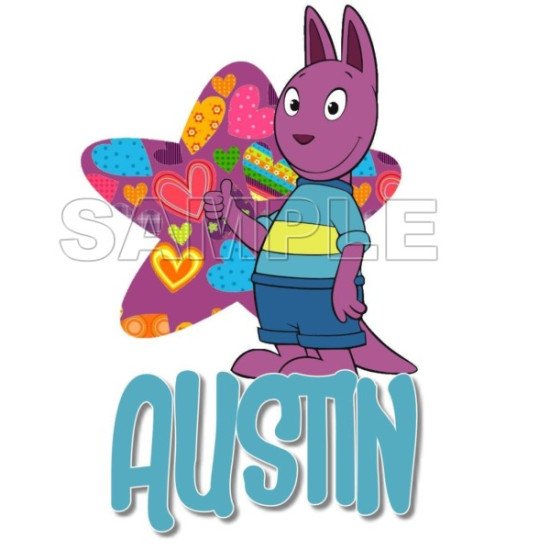 Backyardigans  Austin T Shirt Iron on Transfer    N8 (KRAFTYME.COM)