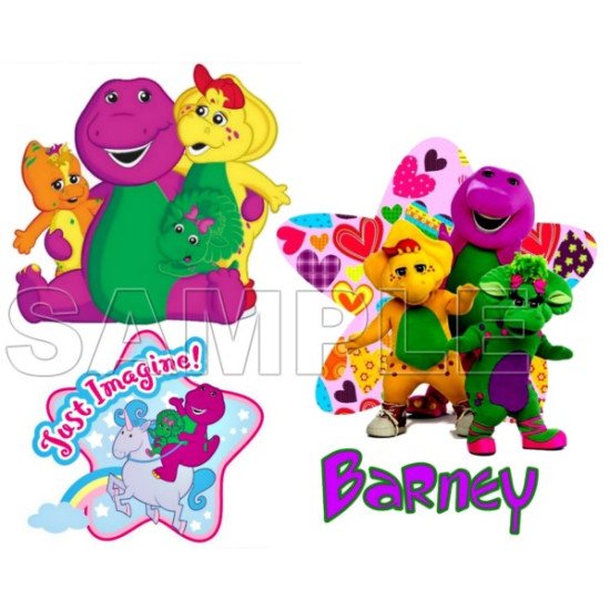 Barney T Shirt Iron on Transfer    N1 (KRAFTYME.COM)