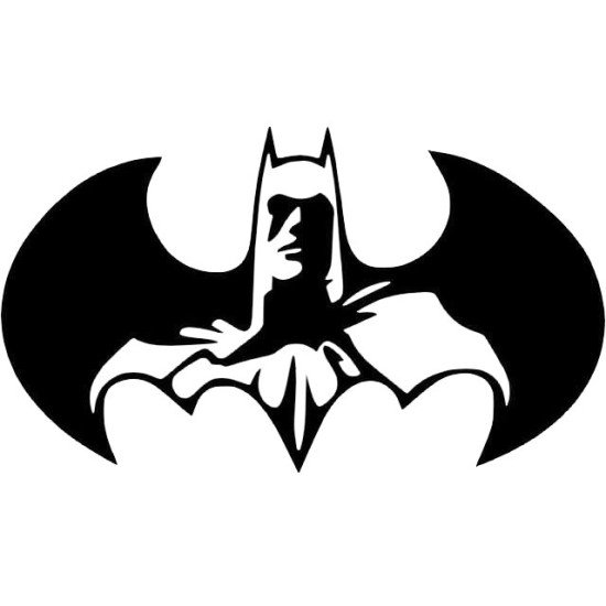 Batman Logo  Iron On Transfer Vinyl HTV (KRAFTYME.COM)