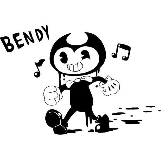 Bendy and the Ink Machine  Iron On Transfer Vinyl HTV (KRAFTYME.COM)