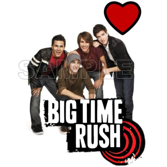 Big Time Rush  T Shirt Iron on Transfer    N1 (KRAFTYME.COM)