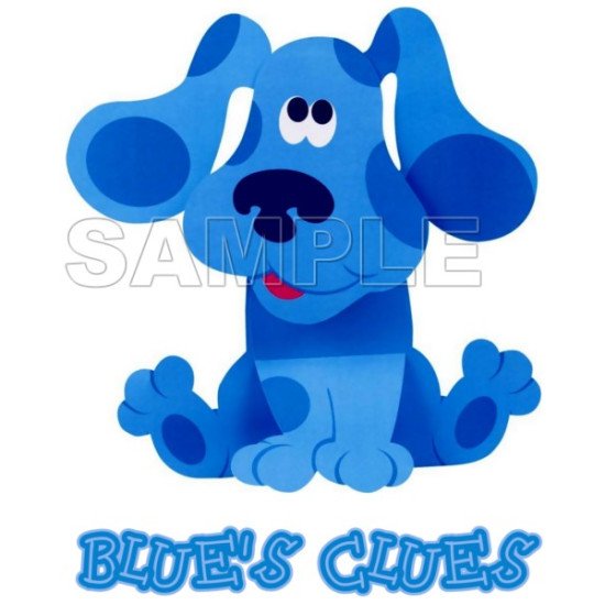 Blues Clues Heat Iron On Transfer for T shirts N5 (KRAFTYME.COM)