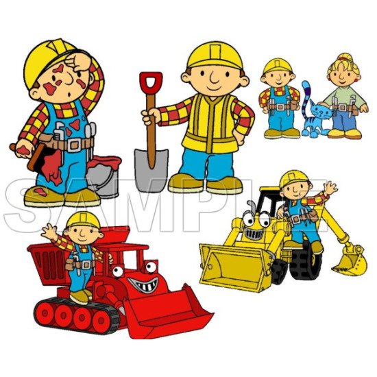 Bob the Builder  T Shirt Iron on Transfer    N1 (KRAFTYME.COM)