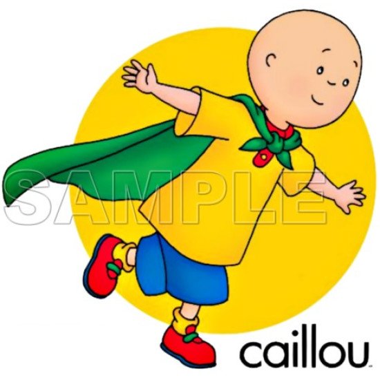 Caillou Heat Iron On Transfer for T shirts N4 (KRAFTYME.COM)