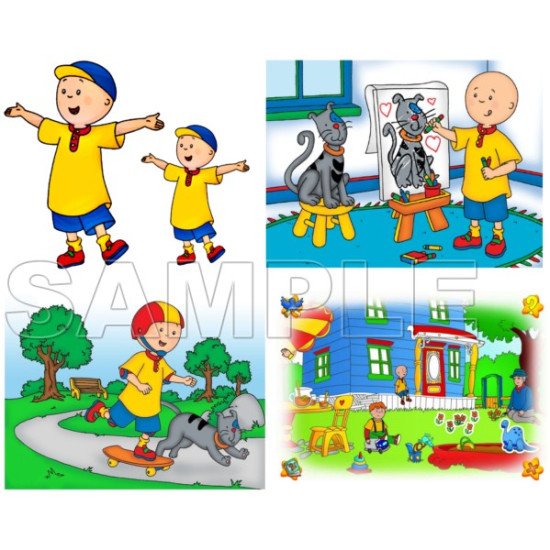 Caillou  T Shirt Iron on Transfer    N1 (KRAFTYME.COM)