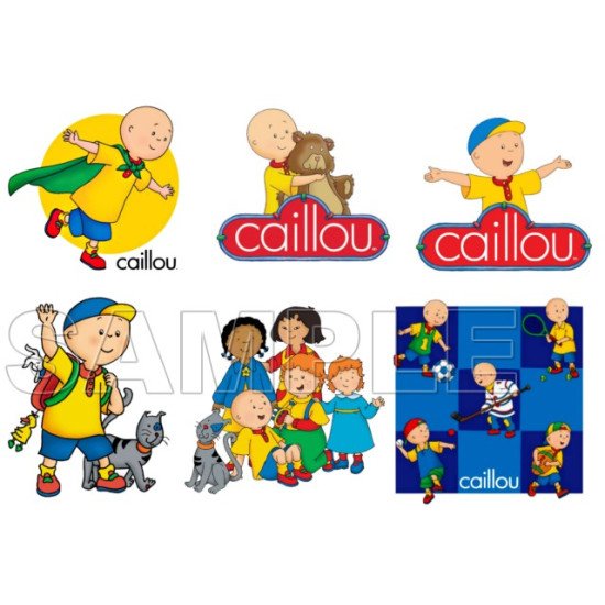 Caillou  T Shirt Iron on Transfer    N2 (KRAFTYME.COM)