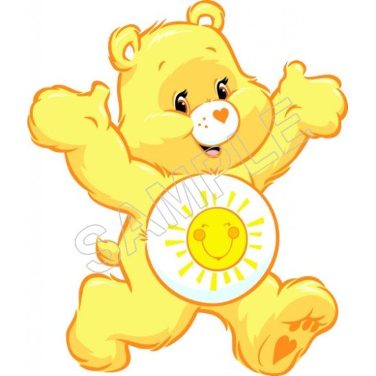 Care Bears Funshine  T Shirt Iron on  Transfer  N1 (KRAFTYME.COM)