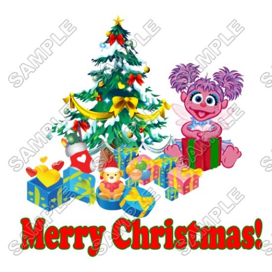 Christmas Abby Cadabby  Heat Iron On Transfer for T shirts N46 (KRAFTYME.COM)