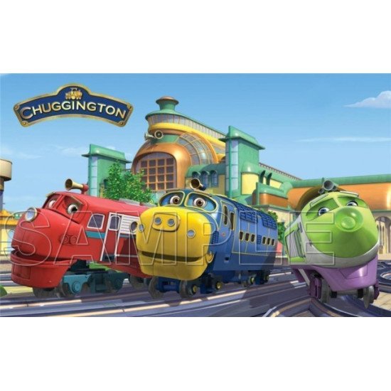 Chuggington Heat Iron On Transfer for T shirts N2 (KRAFTYME.COM)