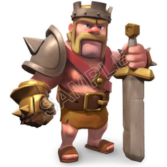 Clash of  Clans T shirt  Iron On Transfer  N2 (KRAFTYME.COM)