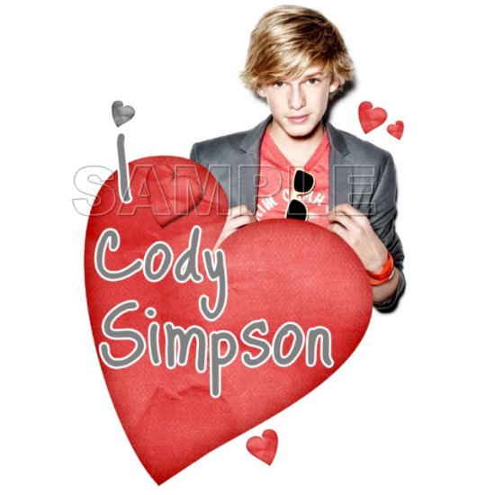 Cody Simpson Heat Iron On Transfer for T shirts N1 (KRAFTYME.COM)