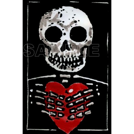 Day of the Dead  Día de Muertos Skull Heat Iron On Transfer for T shirts N5 (KRAFTYME.COM)