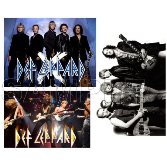 Def Leppard Heat Iron On Transfer for T shirts N1 (KRAFTYME.COM)