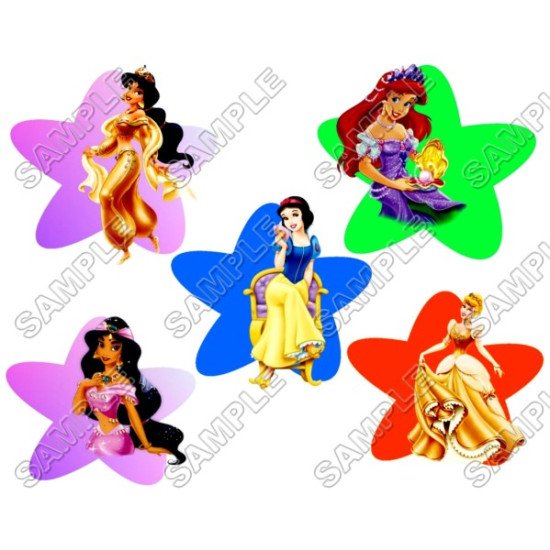 Disney Princess Heat Iron On Transfer for T shirts N35 (KRAFTYME.COM)