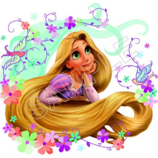 Disney Princess Tangled Rapunzel  Heat Iron On Transfer for T shirts N3 (KRAFTYME.COM)