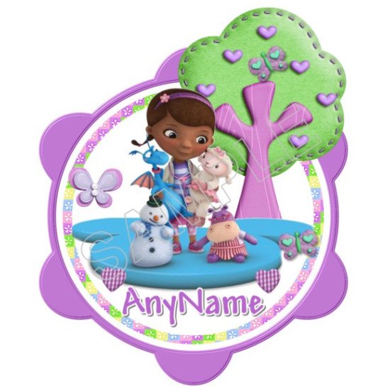 Doc McStuffins  Custom Personalized  Heat Iron On Transfer for T shirts N10 (KRAFTYME.COM)