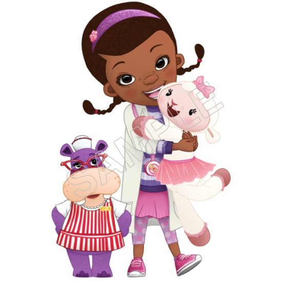 Doc McStuffins Heat Iron On Transfer for T shirts N13 (KRAFTYME.COM)