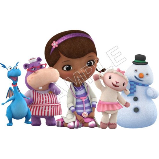 Doc McStuffins Heat Iron On Transfer for T shirts N2 (KRAFTYME.COM)