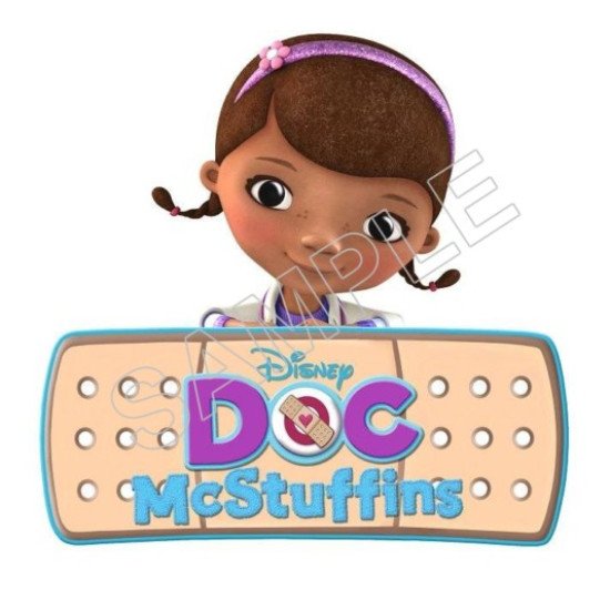 Doc McStuffins Heat Iron On Transfer for T shirts N3 (KRAFTYME.COM)