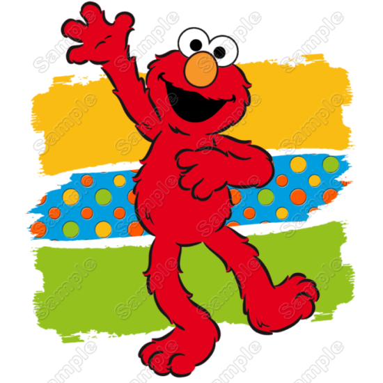 Elmo Sesame Street  Heat Iron On Transfer for T shirts (KRAFTYME.COM)