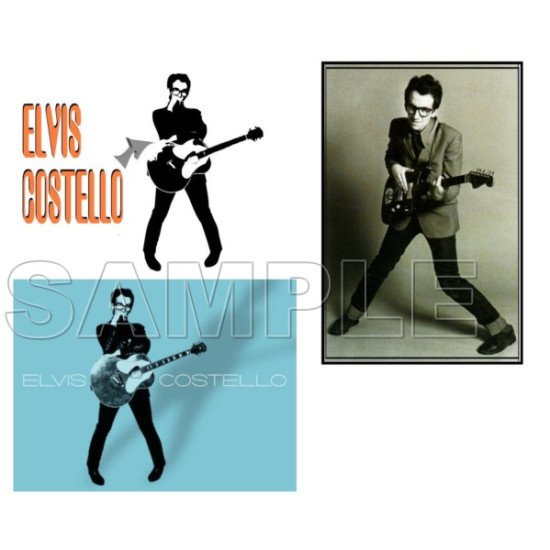 Elvis Costello  T Shirt Iron on Transfer    N1 (KRAFTYME.COM)