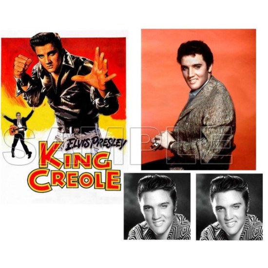 Elvis Presley Heat Iron On Transfer for T shirts N2 (KRAFTYME.COM)