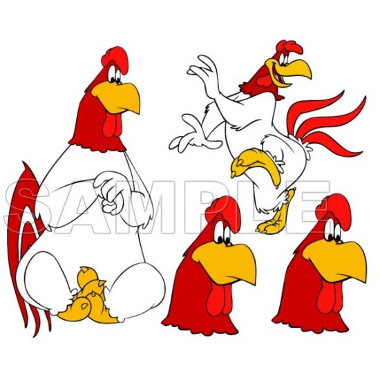 Foghorn Leghorn  Heat Iron On Transfer for T shirts N3 (KRAFTYME.COM)