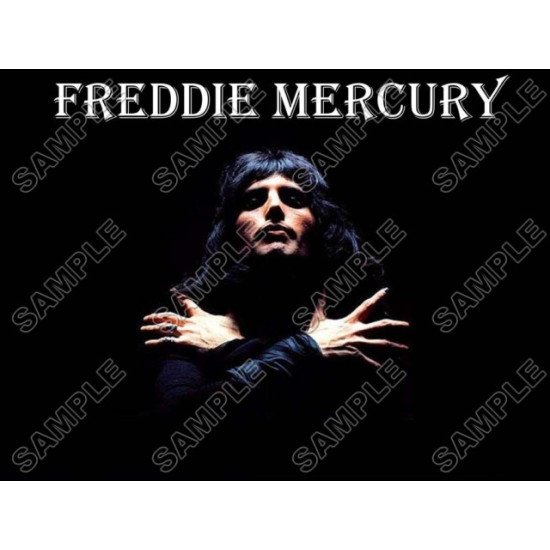 Freddie Mercury Queen  T Shirt Iron on Transfer    N2 (KRAFTYME.COM)