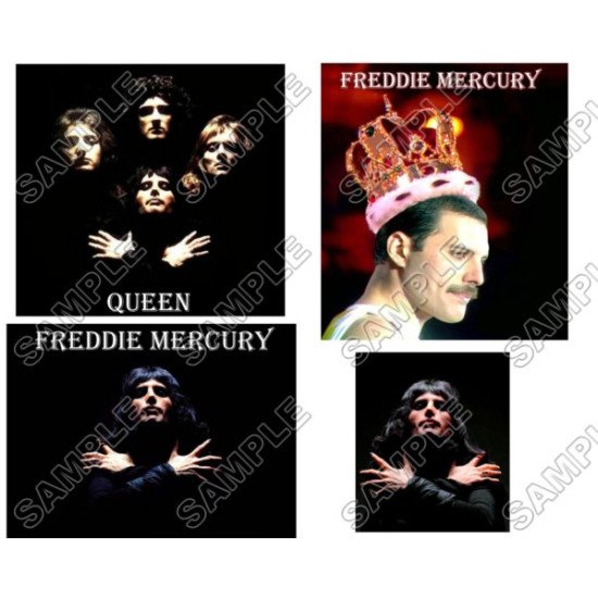 Freddie Mercury Queen T Shirt Iron on Transfer    N3 (KRAFTYME.COM)